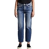 Silver Jeans Co. Women's Frisco High Rise Straight Leg Jeans