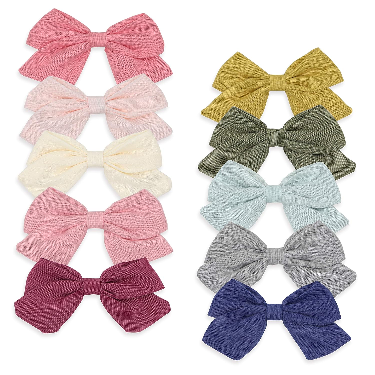 baby bow barrettes