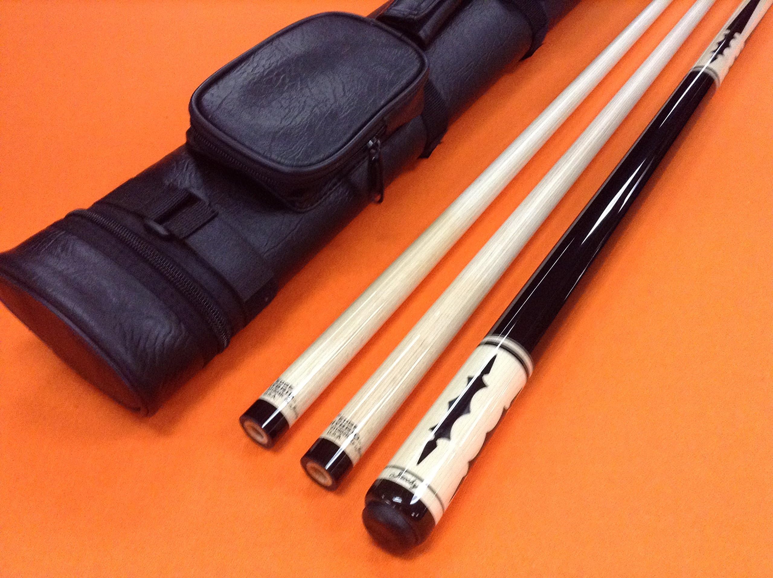 JACOBY CAROM CUE 1217-60C EDGE HYBRID SHAFTS & CASE (special edition)