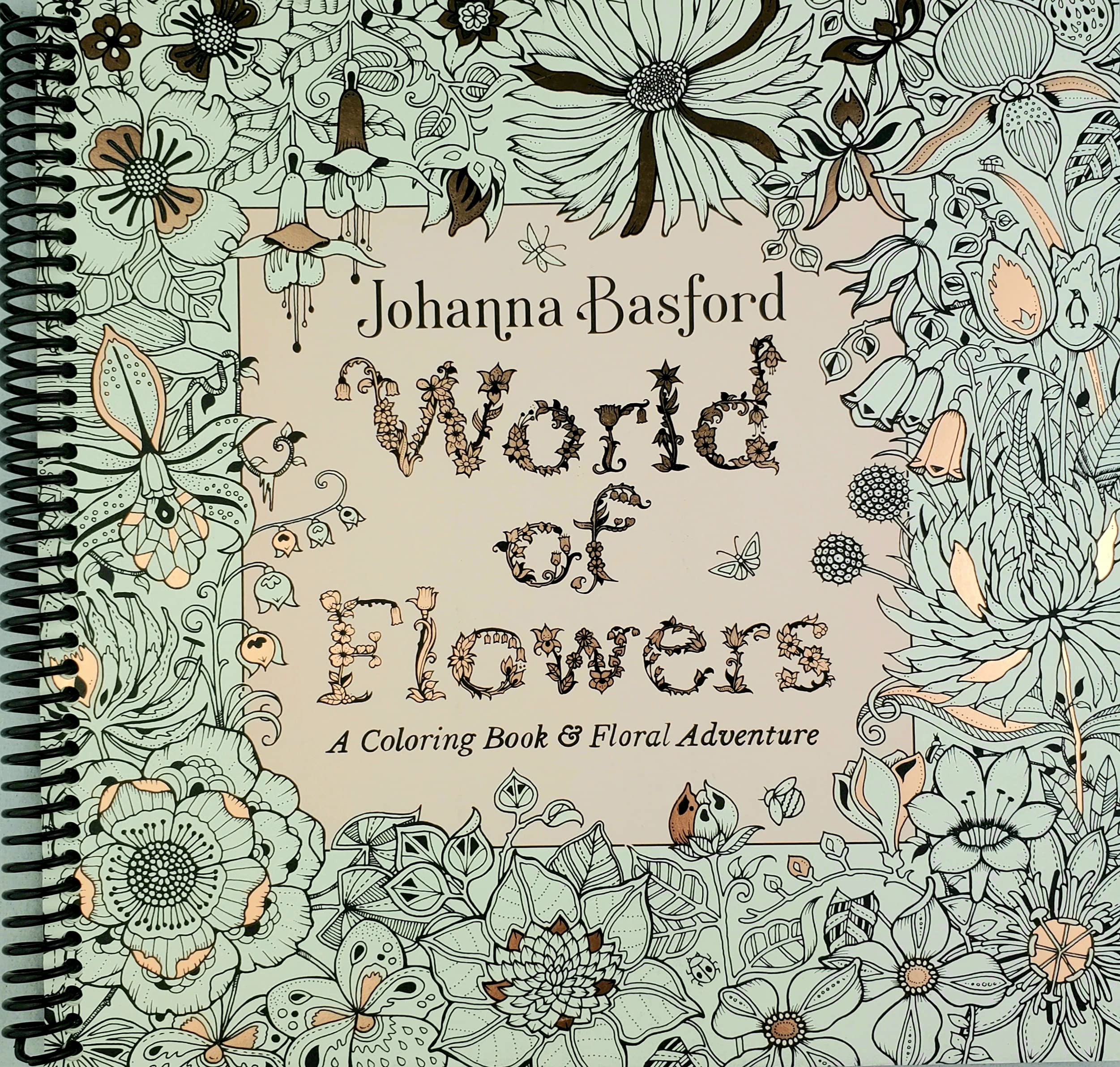World Of Flowers A Coloring Book And Floral Adventure 9781974804801 Amazon Com Books
