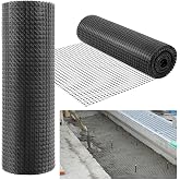 Wesnoy 5ft x 50ft Bi-Directional Universal Retaining Wall Geogrid Driveway Stabilization Grids Gravel Grid Walls Geocell Geogrid for Retaining Wall