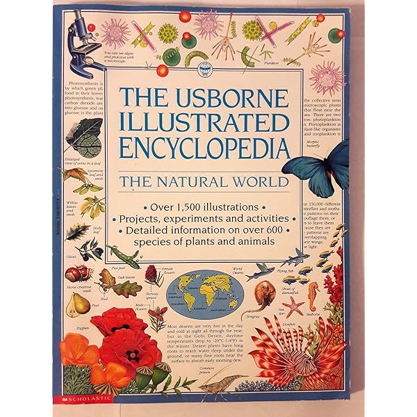 The Natural World (The Usborne Illustrated Encyclopedia): Watts