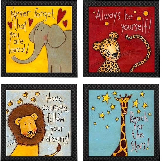 elkart Synthetic Designer Motivational/Funny Quote Photo Frame for