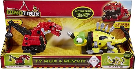 mattel dinotrux ty rux vehicle