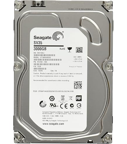 Seagate 3.5 HDD v4 6000GB SN Z4D0AB2Z Amazon.com: Seagate 4 TB 3.5