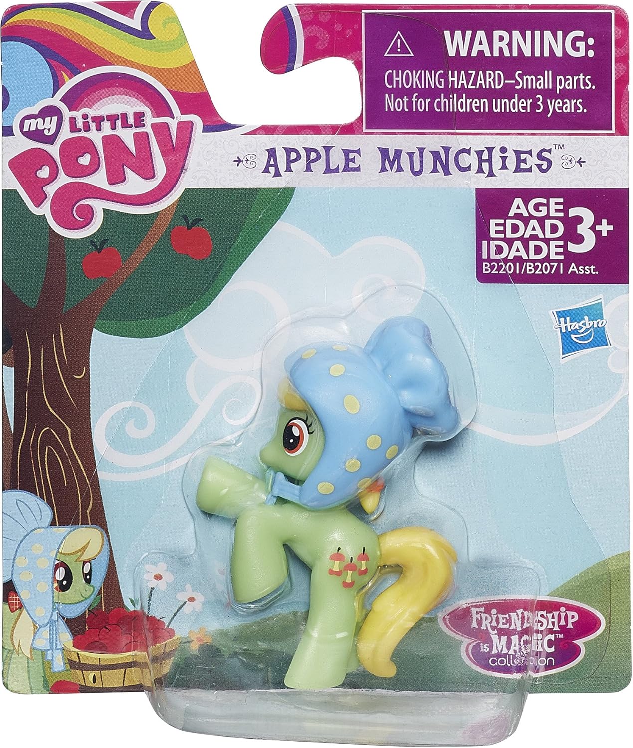My Little Pony Friendship is Magic Collection Apple Munchies Figure, Green - Image 3