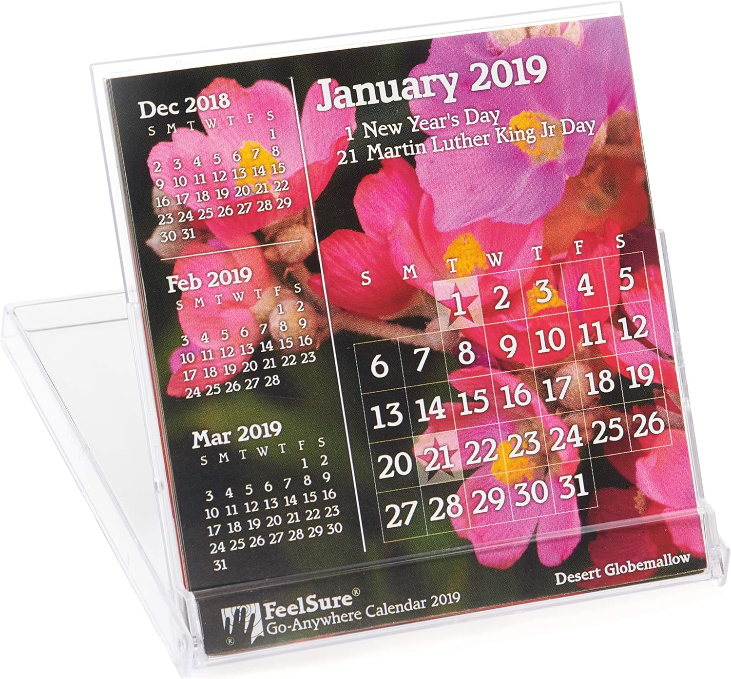 Best desk calendar 2019 stand up