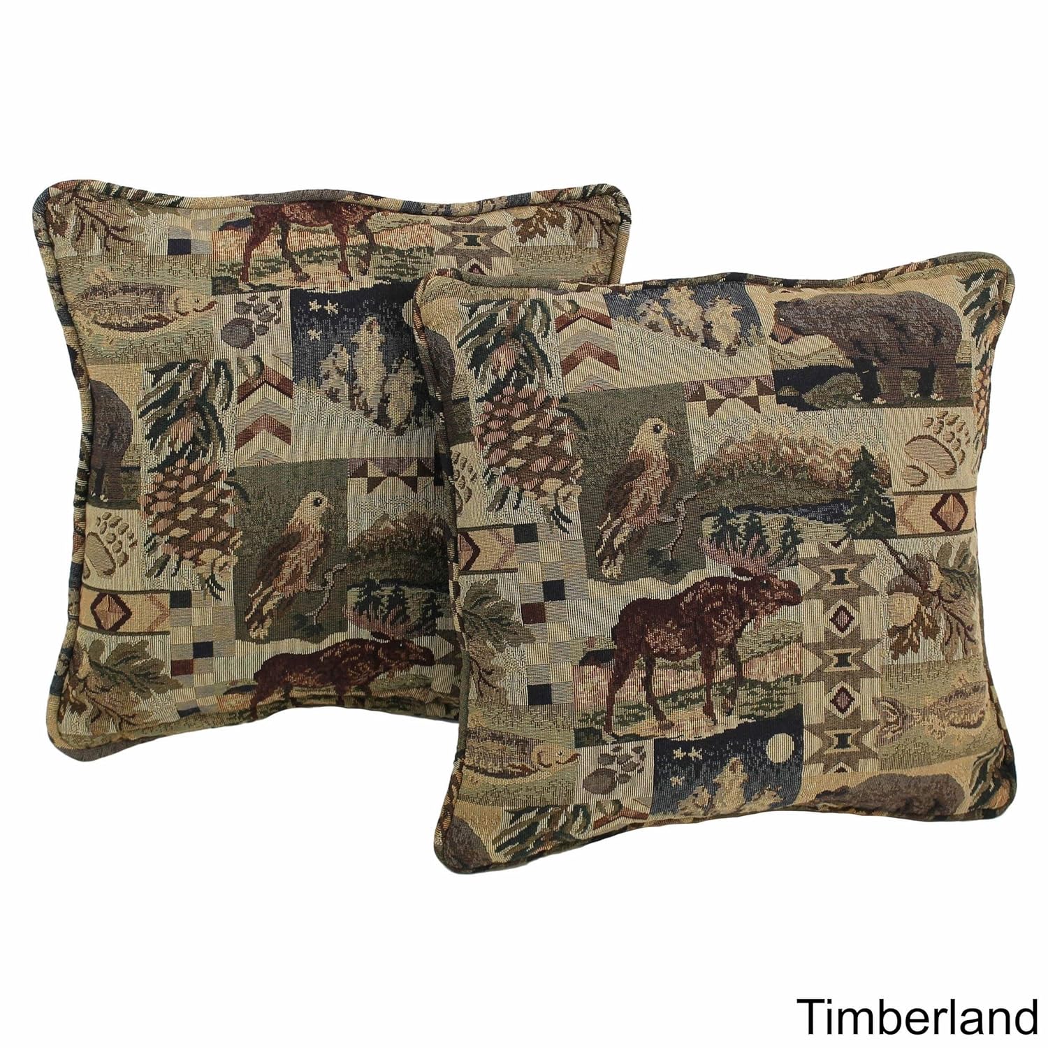 Amazon Com Aw 2 Piece 18x18 Beige Southwestern Throw Pillows