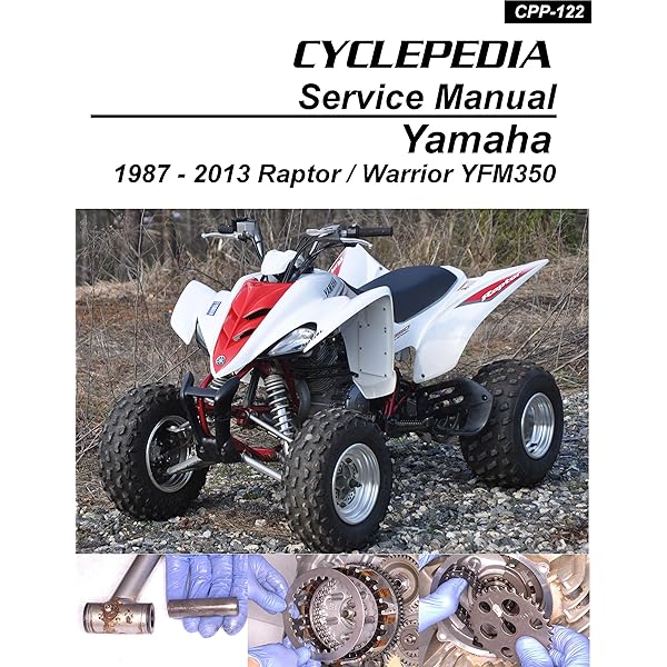 1987 2012 Yamaha Yfm350 Raptor Warrior Repair Manual Ebook Cyclepedia Press Llc Automotive Amazon Com