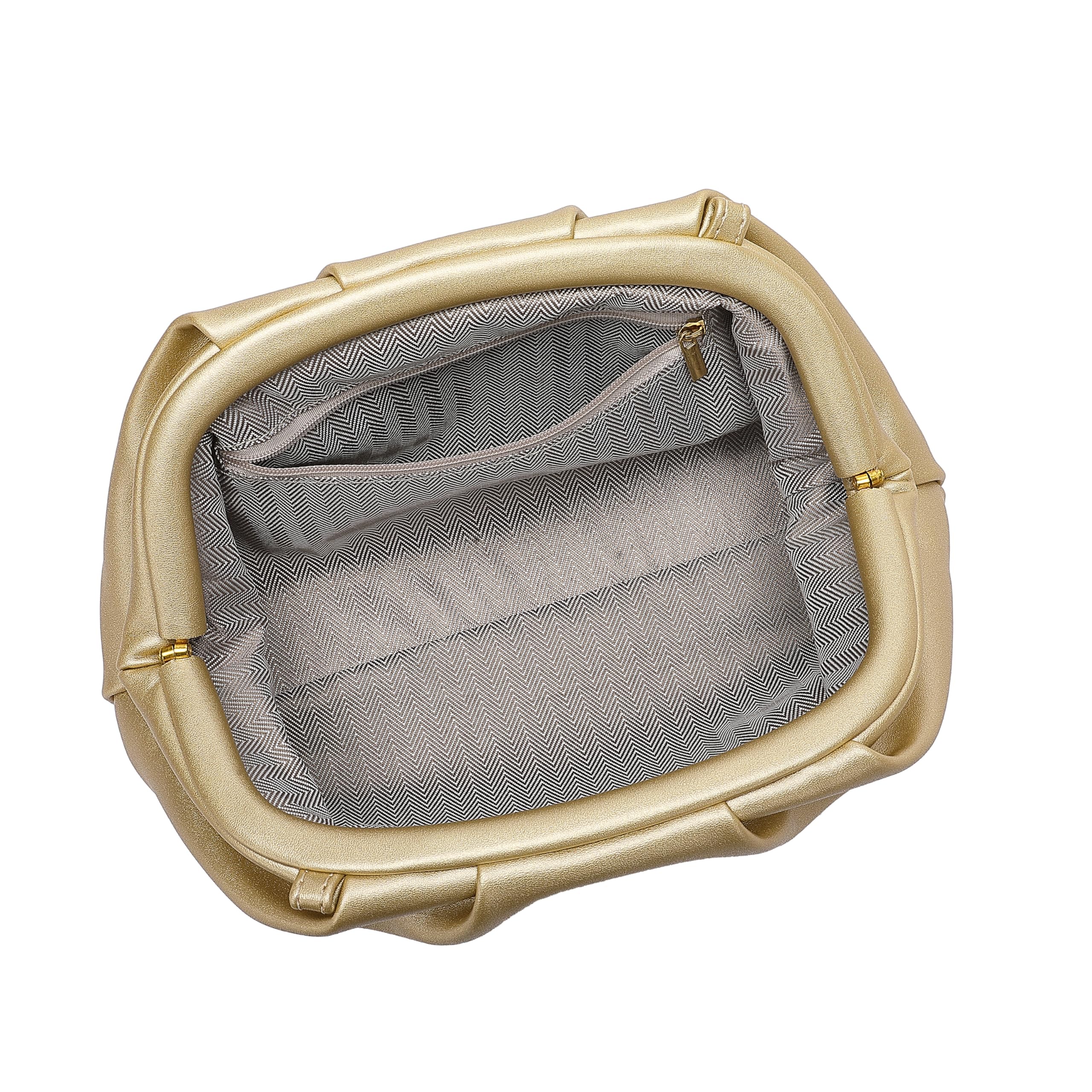 YUWITA Soft PU Leather Clutch Purses for Women Formal Elegant Luxurious Evening Bag