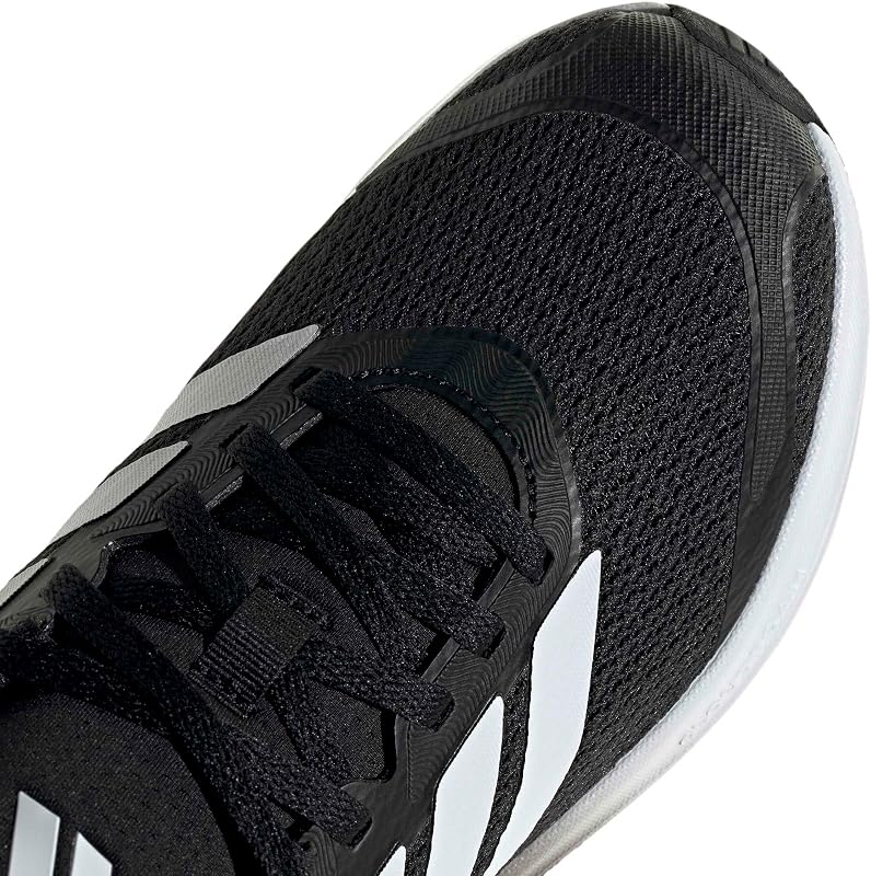 Unisex - Bambini e Ragazzi Runfalcon 6 Junior Shoes, Core Black/Ftwr White/Core Black, 39 1/3 EU