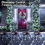Ollny Outdoor Christmas Tree Lights 80m 800 LEDs Mains LED String with Remote view 9