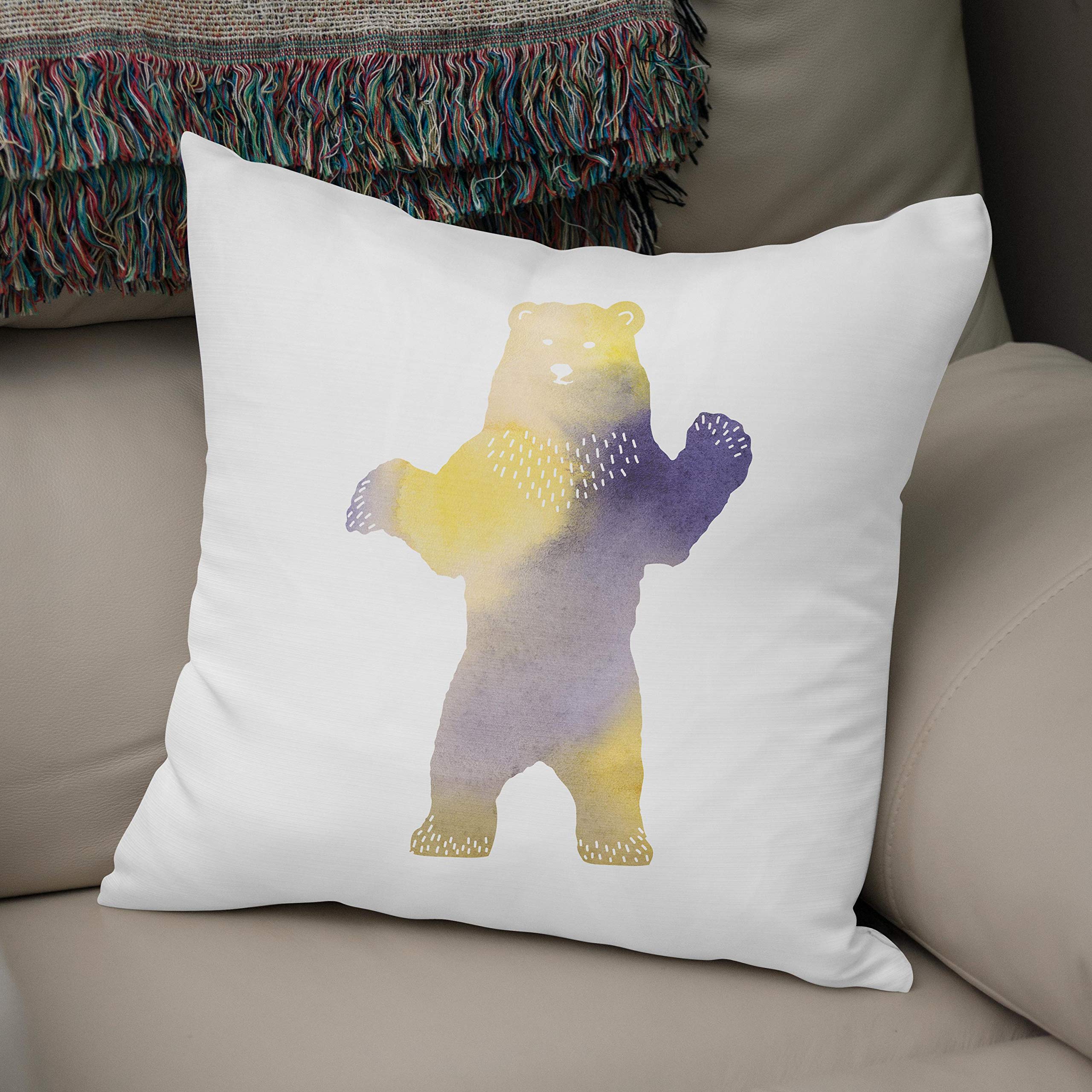 Bonamaison, Decorative Cushion Cover - 50% Cotton 50% Polyester - 43x43cm - Designed and Manufactured in Turkey