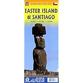 Easter Island & Santiago Travel Map 1:24k/12.5K