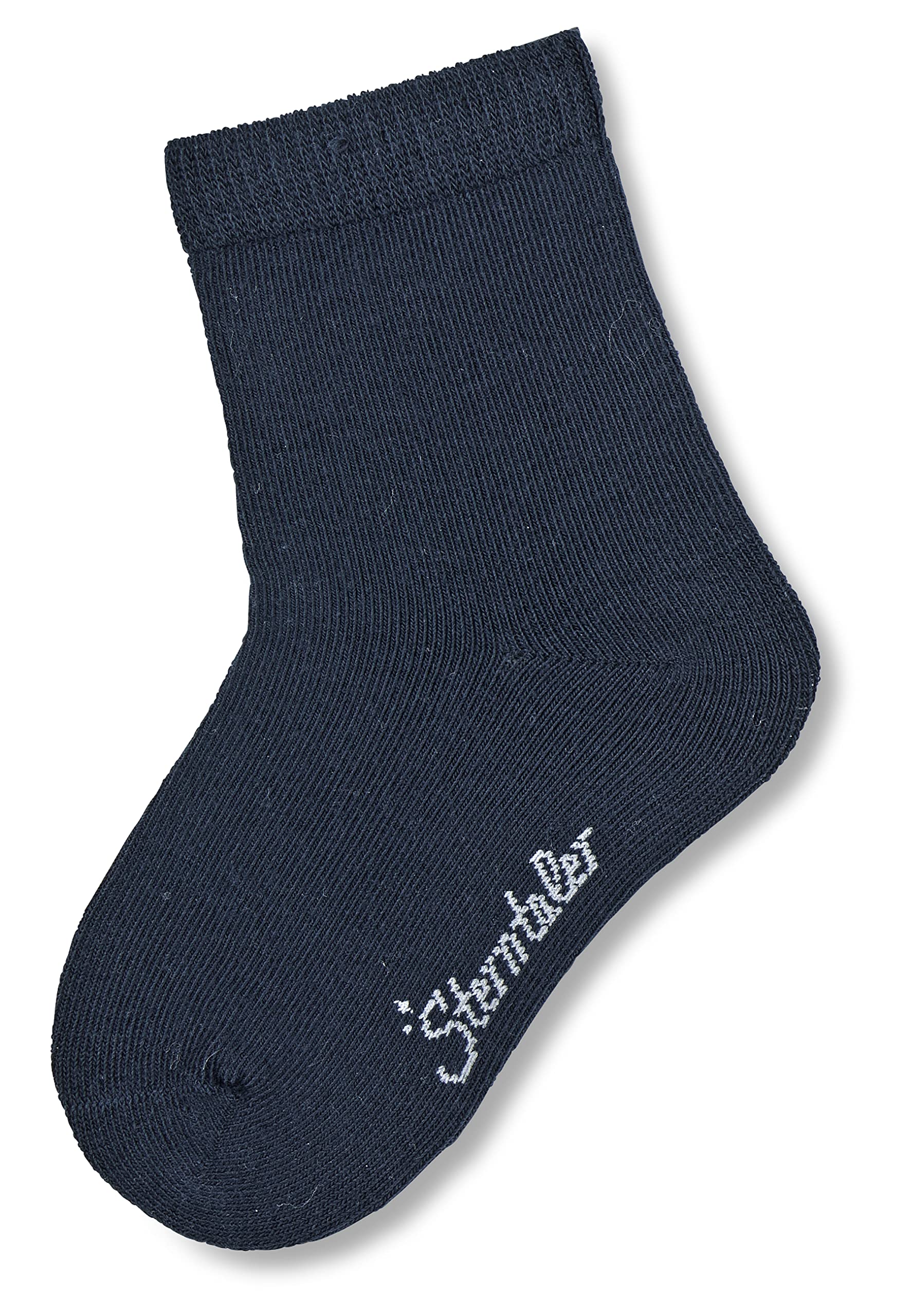 Sterntaler Baby Boys Söckchen Uni8501400 Calf Socks, 18 Socks, Blue (Marine 300), 6-9 Months (Manufacturer Size: 18)