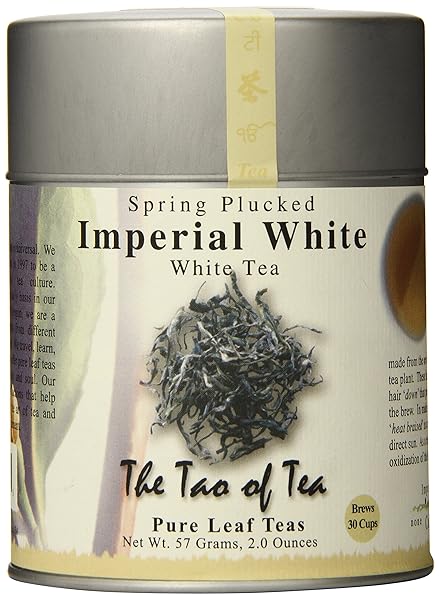 THE TAO OF TEA IMPERIAL WHITE TEA TINS, LOOSE LEAF, 2.0 OUNCE