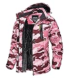 TACVASEN Womens Ski Jacket Waterproof Winter