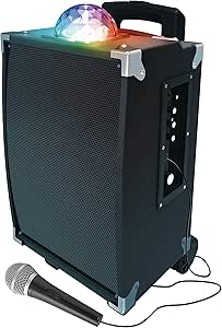 Amazon.com: Sharper Image SBT1009BK On-The-Go Bluetooth Party Speaker