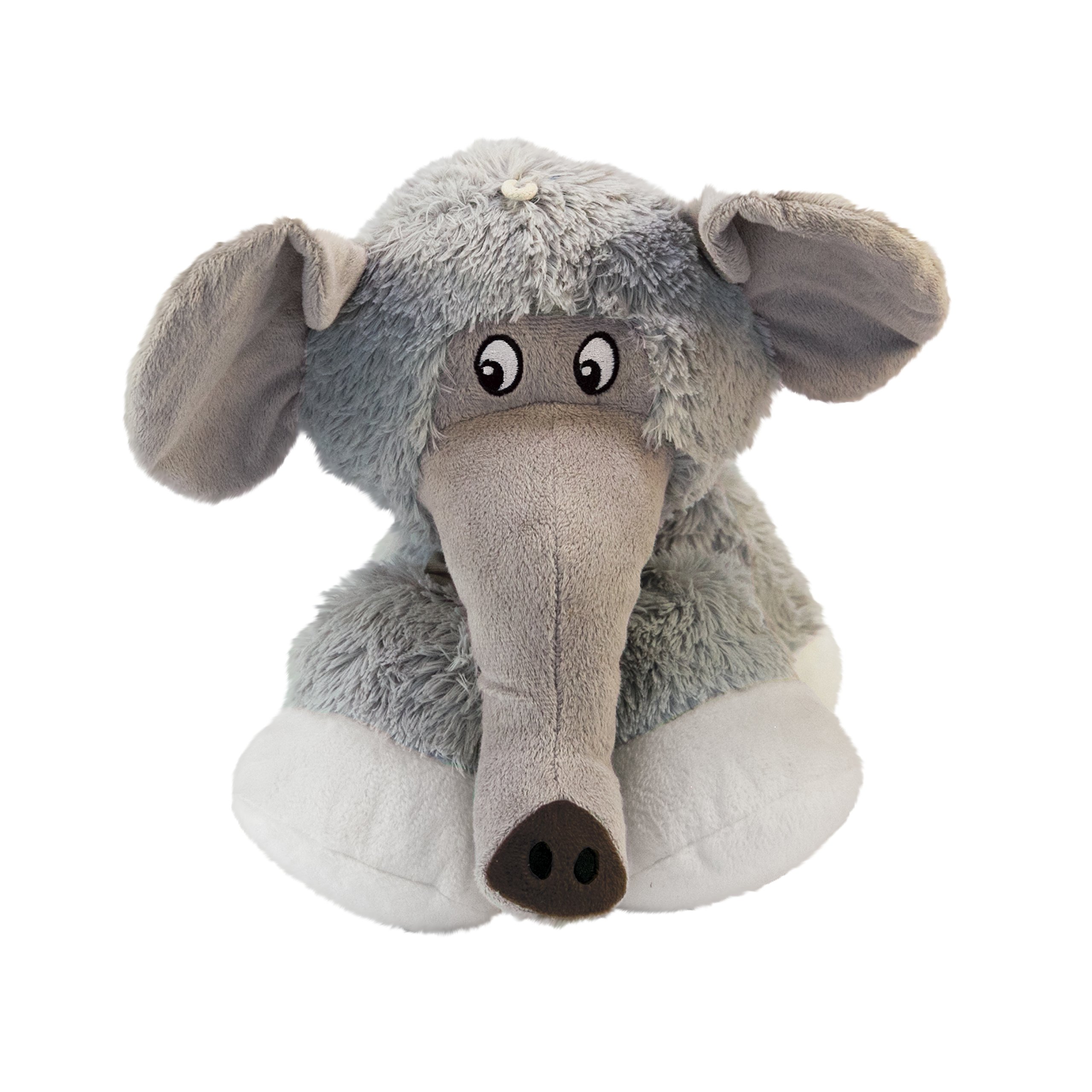 KONG Stretchezz Legz Elephant Dog Toy, Small Multicolour