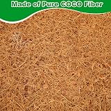 LOLYSIC Coco Liner Rolls 4x 40x100cm Natural Coconut Fiber Planter Liners view 5