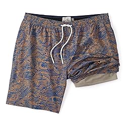 Huckberry Wellen Performance Lined Swim Trunks