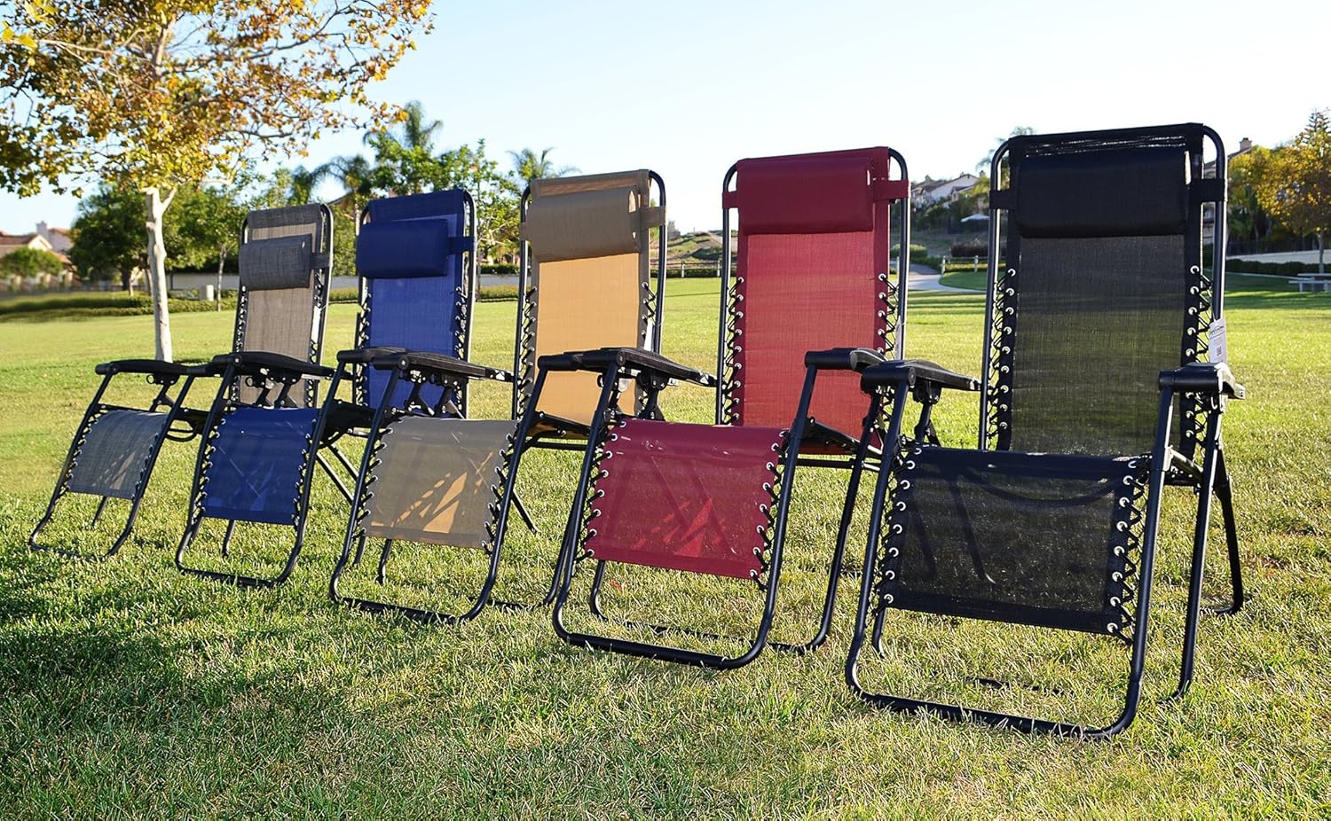 Caravan Sports Infinity Zero Gravity Chair, Blue, 1-Pack : Patio Recliners : Garden & Outdoor