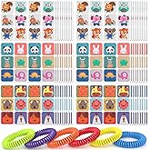 BuggyBands 360 Pack Mosquito Stickers for Kids, with 6 Pack Mosquito Bracelets, Bug Stickers Natural DEET - Free, Plant Ingredients, Mosquito Patches for Outdoor Camping