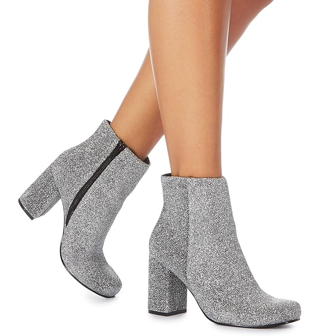 debenhams silver shoes and bags