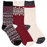 MUK LUKS Womens Boot Socks 3 Pair Pack