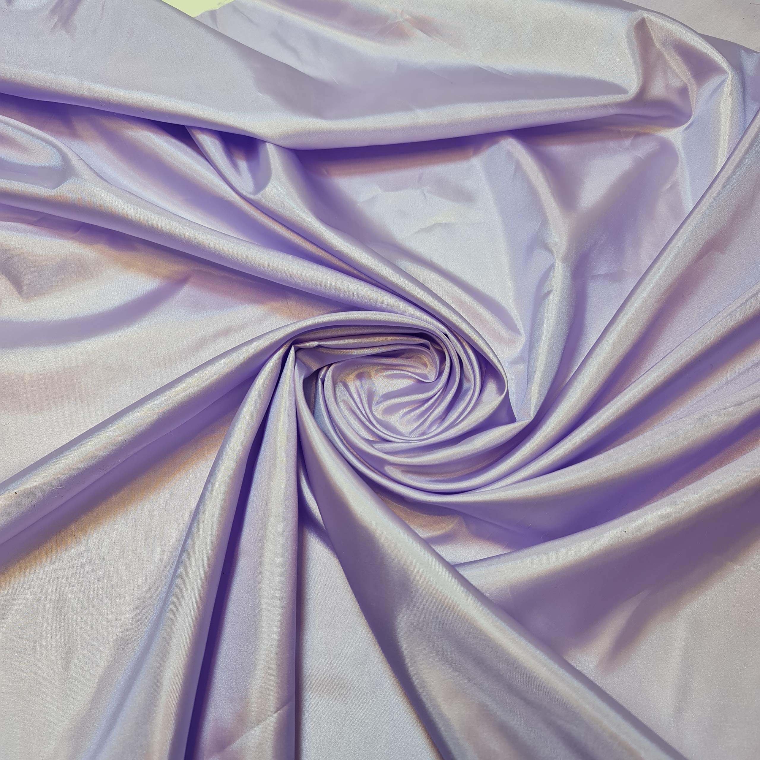 Habotai Dress Skirt Jacket Anti Static Lining Decor Fabric 150cm STH Available in 45 Colours (Lilac, 2 Meter)