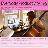 HP 24 inch FHD IPS Monitor 75Hz AMD FreeSync Tilt Adjust HDMI DP VGA Black view 3