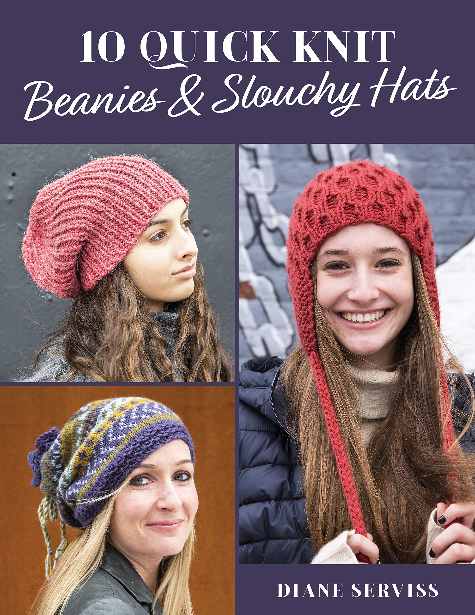 10 Quick Knit Beanies \u0026 Slouchy Hats 