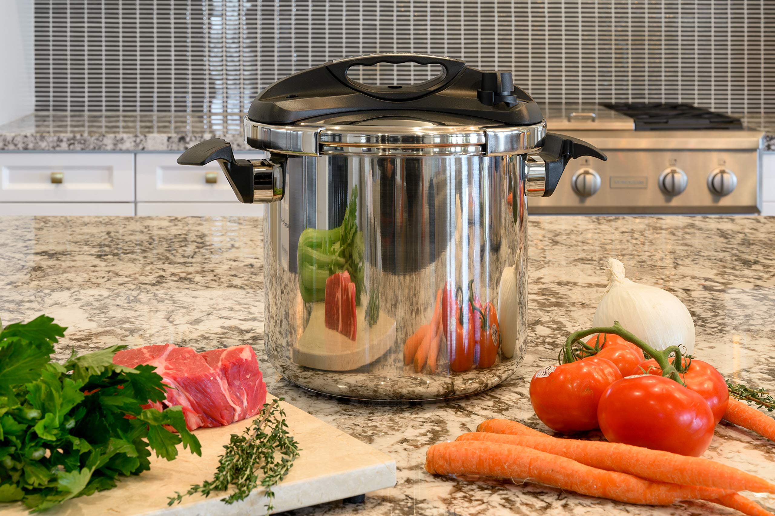 Barton Pressure Cooker With Psi Gauge Barton Pressure Cooker