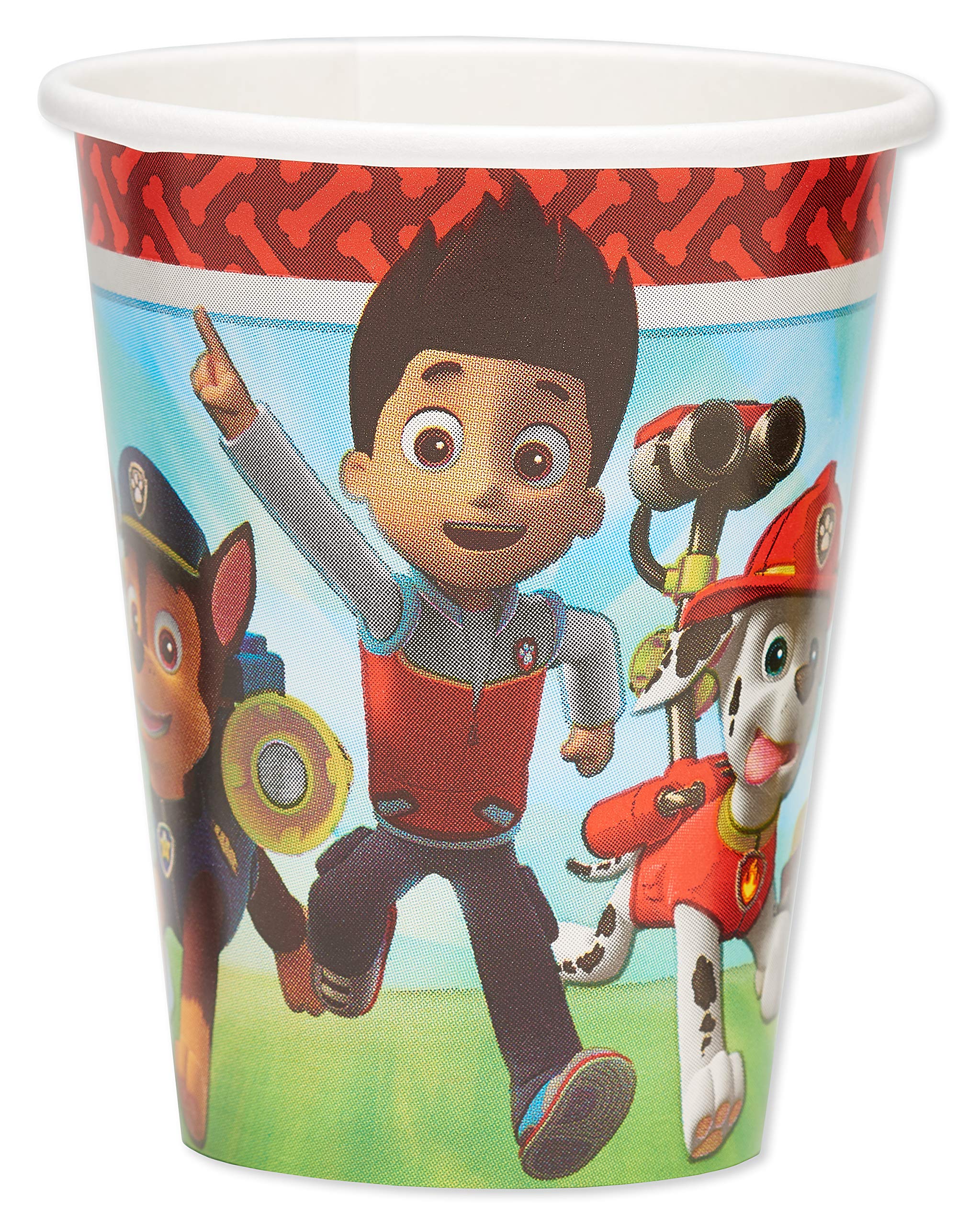 Photo 1 of American Greetings Paw Patrol Party Supplies 9 oz. Disposable Paper Cups, 8-Count