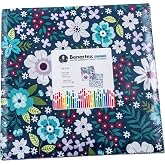 Shelley Cavanna Seaside Garden 10X10 Pack 42 10-inch Squares Layer Cake Benartex