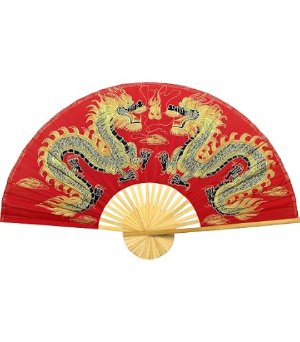 Amazon.com: Thai Landscape Folding Wall Fan Hand-painted Wall