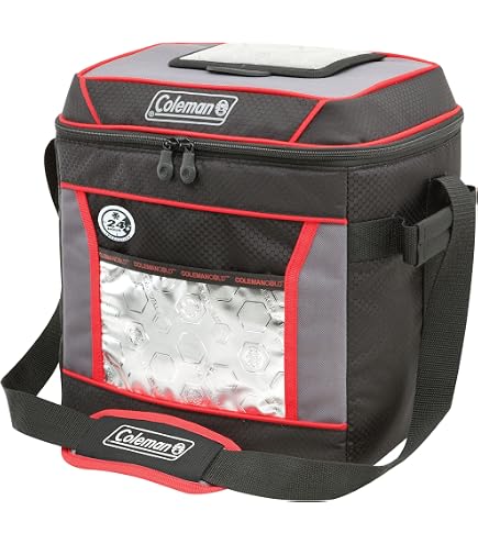 Amazon.com : Coleman 2000031888: Cooler Soft 9 Can Gray C024