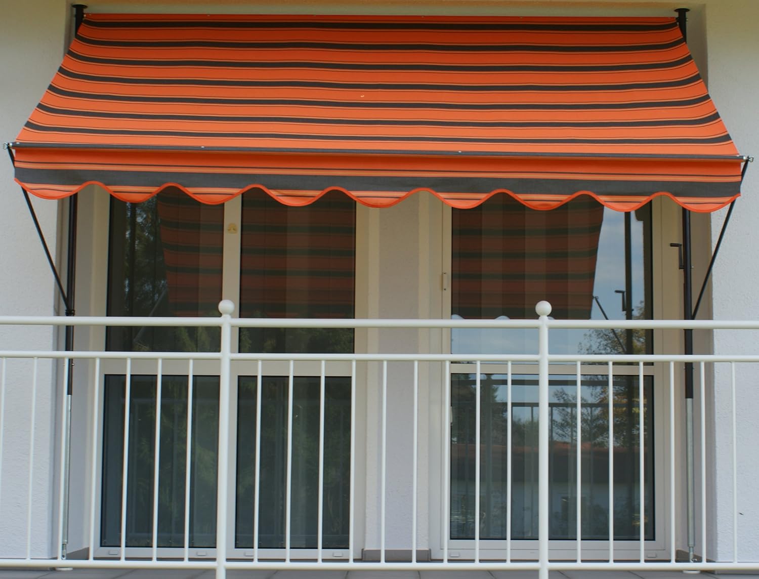 Toldo Color Gris Angerer Dralon 6100 Toldos Jardín Futakuchi