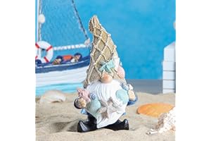 Leekung Garden Gnomes Statues - Outdoor Funny Garden Decor - Ocean Gnomes for Indoor/Outdoor, Beach, Patio, Lawn, Yard, Porch, Bookshelf Gifts