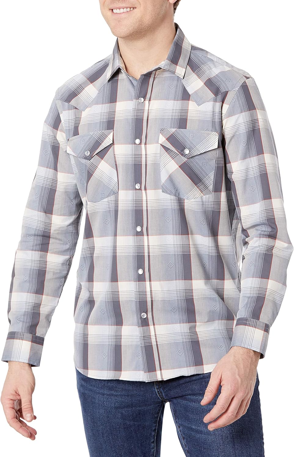 Pendleton Men's Long Sleeve Snap Front Frontier Shirt Button Amazon.co