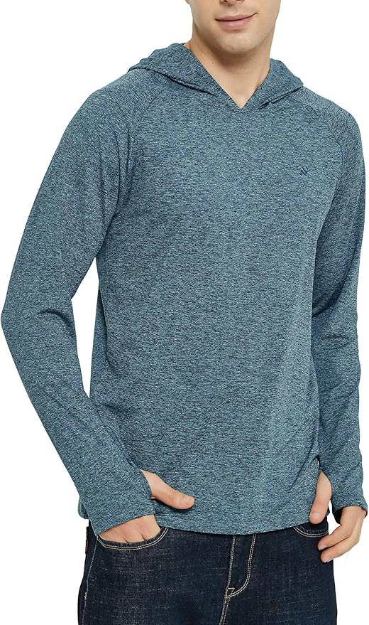 Long sleeve hoodie with thumb holes Outlet