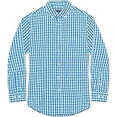 PASHARTUK Cotton Regular Fit Mens Long Sleeve Shirts Button Down Shirts for Men