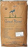 Great River Organic Milling Organic Whole Wheat Bread Flour, 25-pounds (Pack of1)
