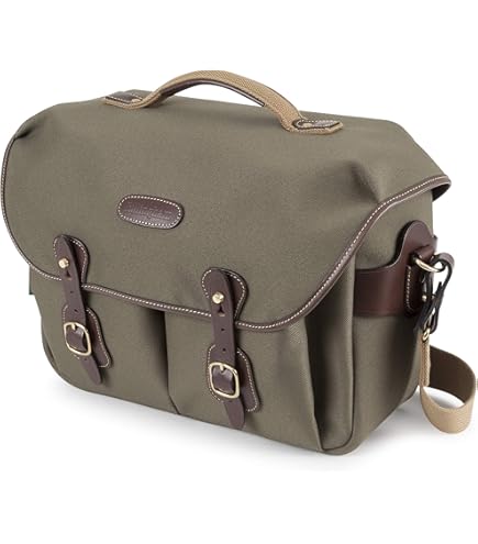 D*X様 Billingham HADLEY-BLK/TAN 14305 Hadley Pro Camera Bag - Khaki Canvas / Tan Leather