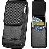 ykooe Nylon Phone Holster Fits iPhone 11/12 Pro Max, XR, XS MAX, 7/8 Plus Samsung Galaxy S20 FE S21 Plus Note 20 Ultra A52 A2