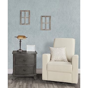 Amazon Com Evolur Signature Amsterdam Night Stand In Smokey Brushed Grey Baby