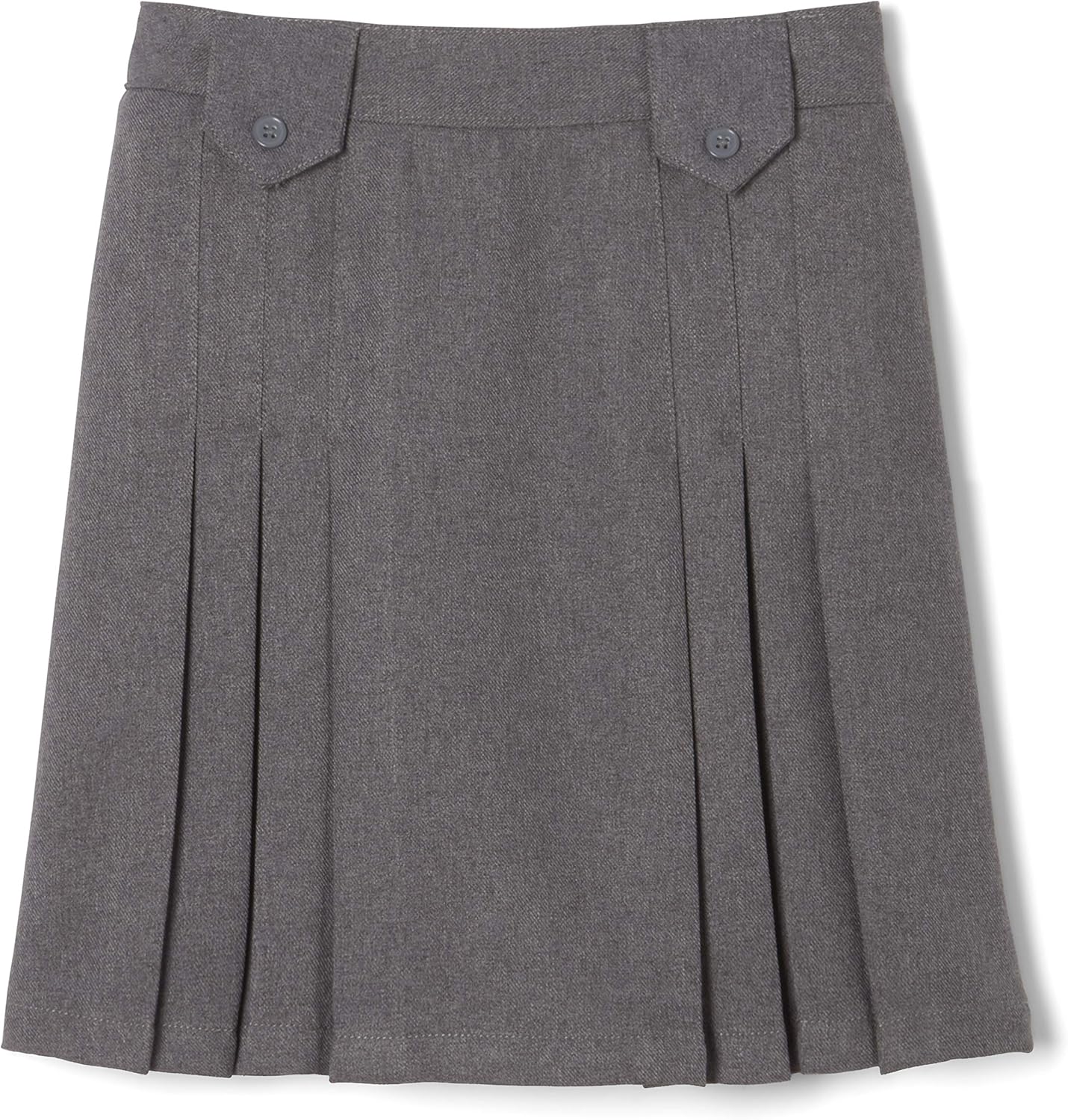 French Toast Girls' Front Pleated Skirt with Tabs: Clothing