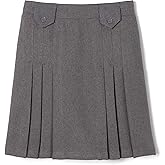 French Toast Big Girls' Front Pleated Skirt with Tabs