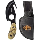 Mossberg Fixed Blade Knife, All in One Skinning Knife with Gut-Hook, for Hunters and Outdoors Enthusiasts