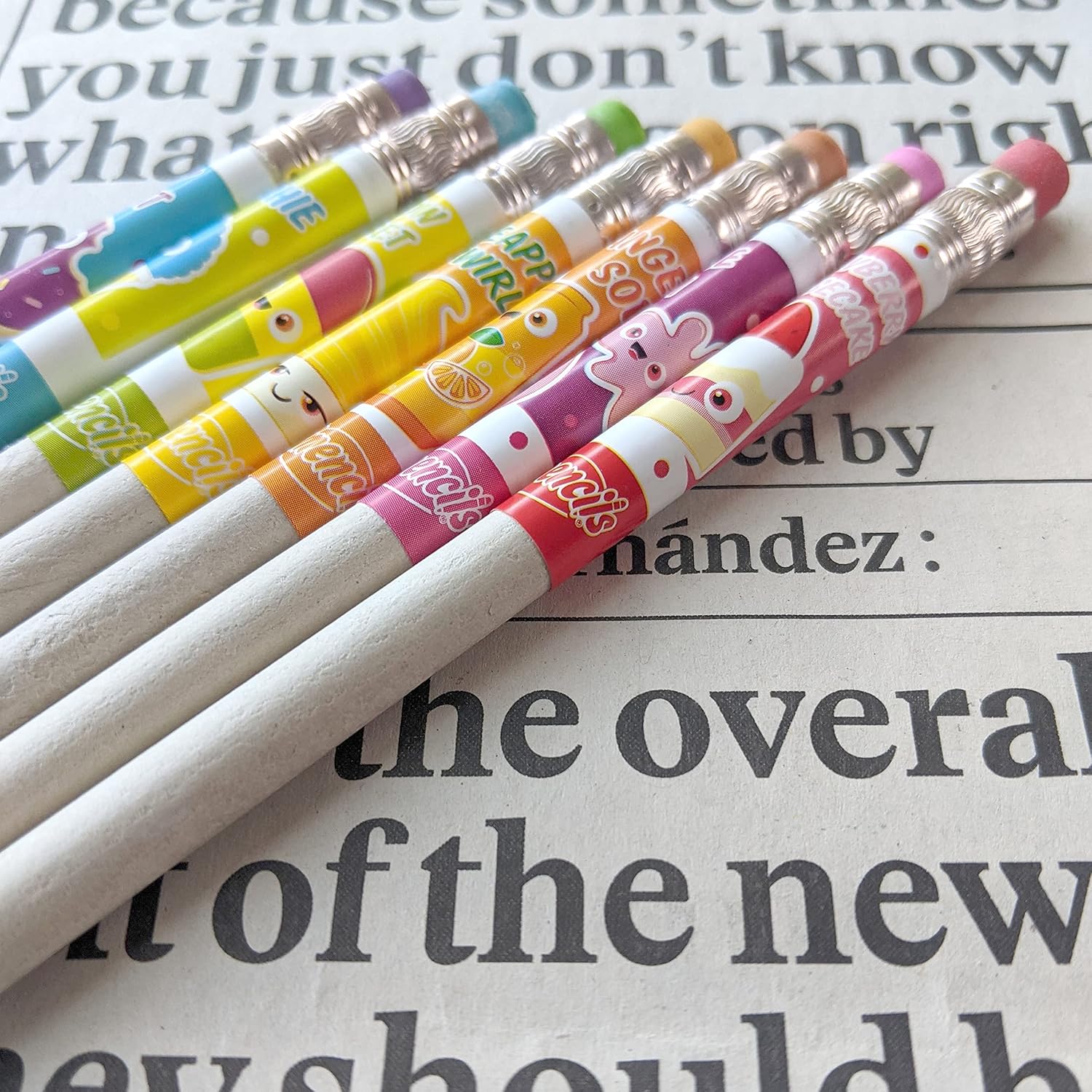 Graphite Smencils - HB #2 Scented Pencils, 10 Count, Gifts for Kids, School Supplies by Scentco: Toys & Games